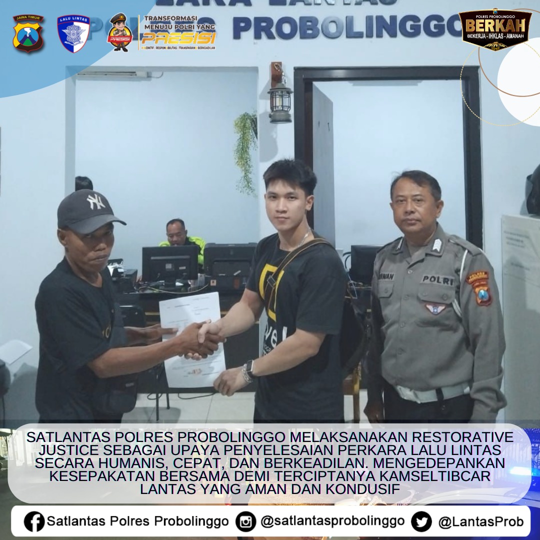 Satlantas Polres Probolinggo tweet media