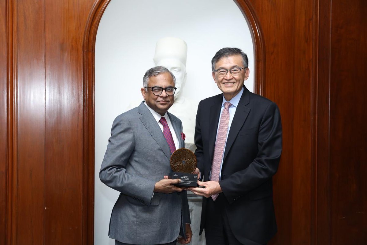 Delighted to announce a wide ranging strategic alliance between <a href="/intel/">Intel</a> and <a href="/TataCompanies/">Tata Group</a>. Looking forward to working with my good friends Chandra and Randhir to bolster the silicon and compute ecosystem in India. Intel has been in India for nearly 4 decades and India is a large