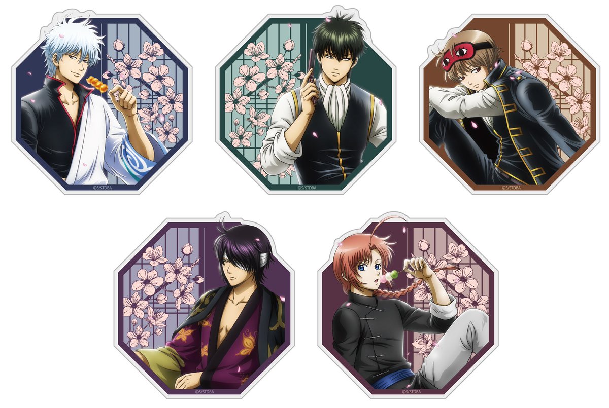 銀魂　アクリルマグネット ヴィレッジヴァンガード限定 アニメイトオンラインで予約開始！ 銀魂． 描き下ろし アクリル