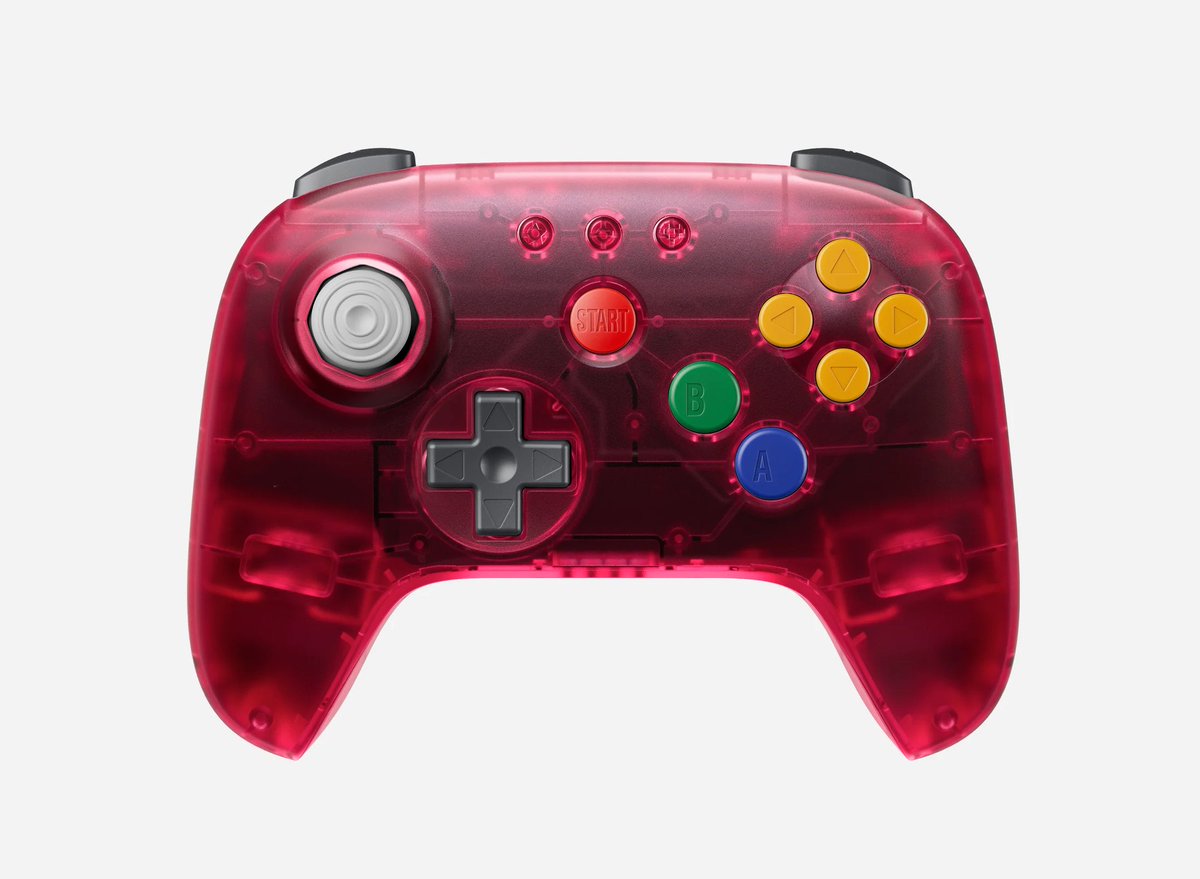random11x's tweet photo. @8BitDo Any chance you can include extra buttons/thumb sticks in the box (or have them purchasable as a separate add-on item)? I prefer the look with the original style color buttons. https://t.co/T5DDIv2LyC