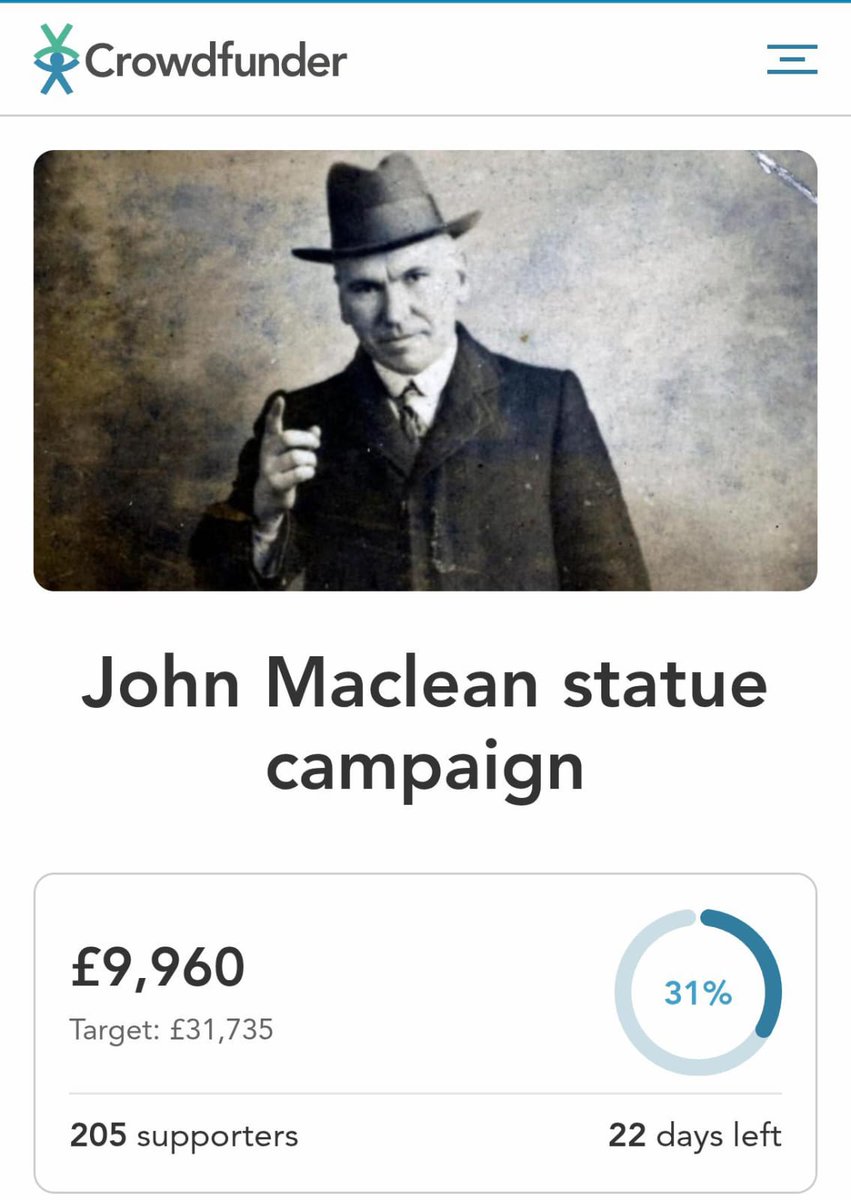 John Maclean statue campaign tweet media