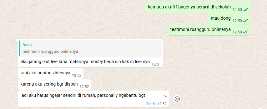 Student Advisor || Ruangguru tweet media