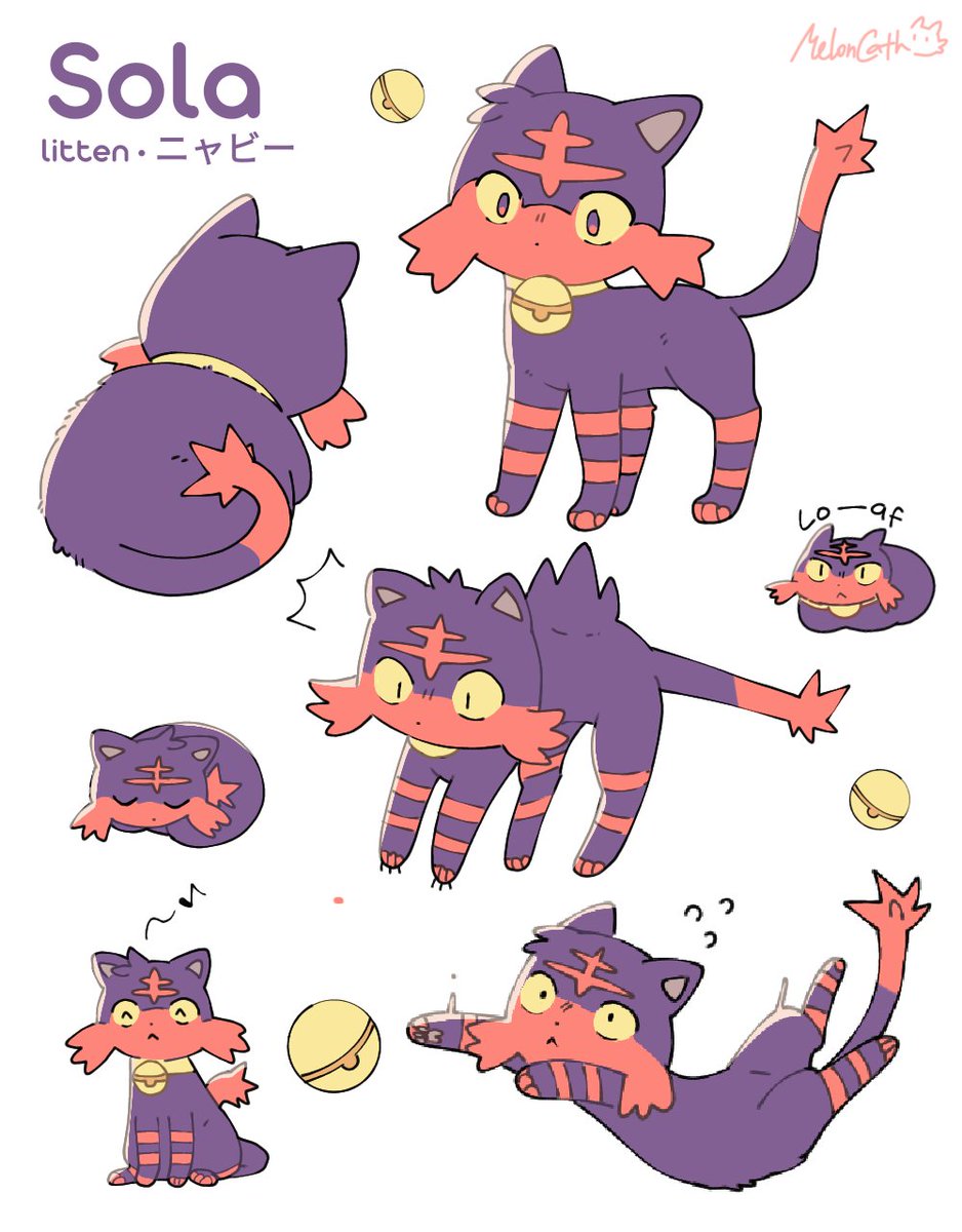 meloncath22's tweet image. [#PokemonOC]
Liquid void gato

#litten #pokemon #myart