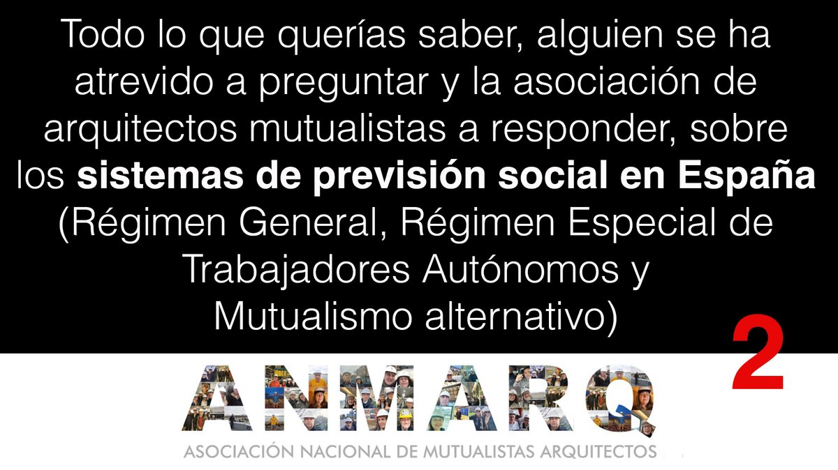 youtu.be/sqmMtaikAl0
Todo lo que querías saber sobre la pasarela al RETA y los sistemas de previsión social en España 
(parte segunda de la Sesión Universal de 2025 11 26 · ANMARQ)
<a href="/CSCAE/">CSCAE</a> <a href="/COAMadrid/">COAM</a> <a href="/COACatalunya/">Col·legi d’Arquitectes de Catalunya</a> <a href="/CACOArquitectos/">CACOA</a> <a href="/arquitectosCOAG/">Colexio de Arquitectos de Galicia</a> <a href="/COA_Aragon/">Colegio de Arquitectos de Aragón</a> <a href="/COAVNavarra/">COAVN Navarra</a>