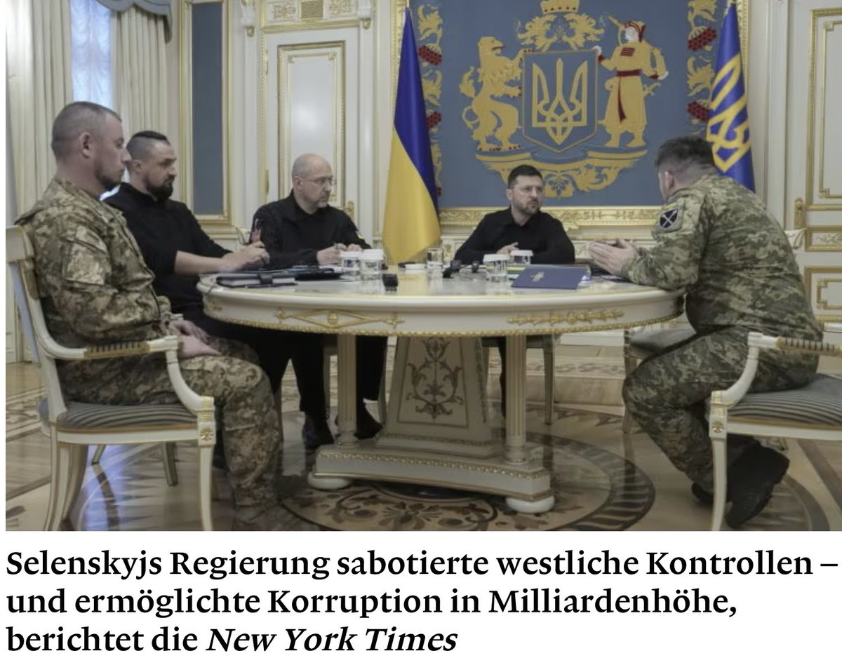 #NewYorkTimes #Ukraine #Selenskyj #Korruption 

weltwoche.ch/daily/selensky…