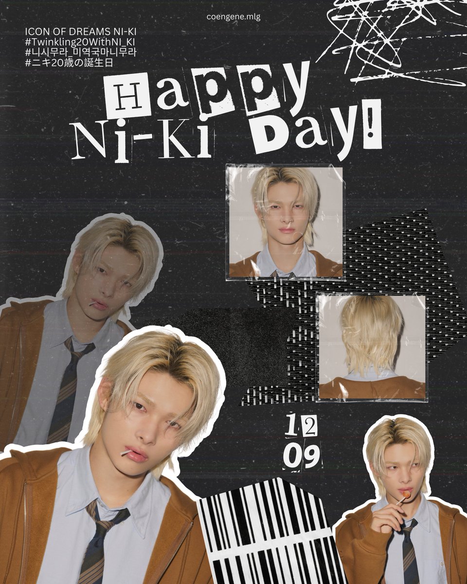 Happy Birthday our beloved maknae, Nishimura Riki! 🥳✨
Today is our dancing machine's day! 💫 stay healthy and keep shinning.💖✨

ICON OF DREAMS NI-KI 
#Twinkling20WithNI_KI
#니시무라_미역국마니무라 
#ニキ20歳の誕生日
#니키 #엔하이픈 #NI_KI #ENHYPEN
<a href="/ENHYPEN/">ENHYPEN OFFICIAL</a> <a href="/ENHYPEN_members/">ENHYPEN</a>