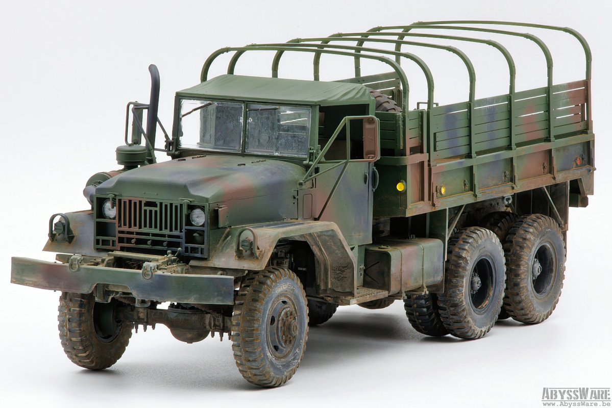 AbyssWare's tweet image. M54A2 CARGO TRUCK - 
AFV CLUB AF35300 / SCALE 1/35

#ScaleModel #ScaleModeling #PlasticModel #ModelBuilding #MilitaryModel #ArmorModel #AbyssWare

More details at: abyssware.be/vehicles/0002