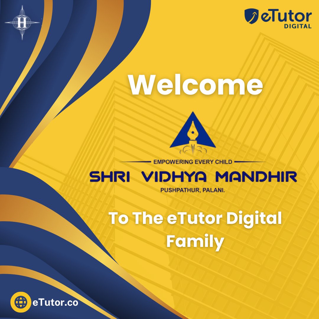 eTutorco's tweet photo. Welcome Shree Vidhya Mandhir to the eTutor family!
Our AI Test Generator enables fast, accurate assessments for IIT-JEE, NEET &amp; foundation courses — improving efficiency and results.

Explore: https://t.co/Nh5FvJyhih

#ClientWelcome #EdTechSolutions #TestGenerator #IITJEE #NEET https://t.co/7gkDLYlZIL