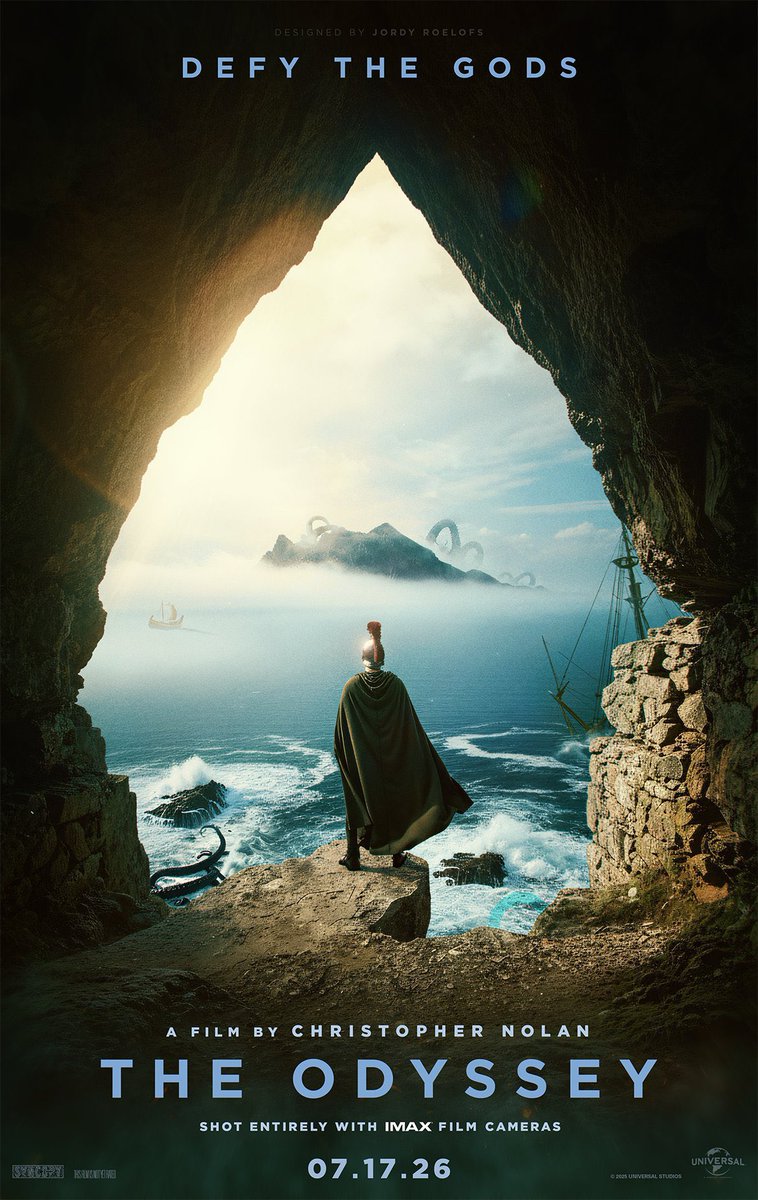 NolanAnalyst's tweet image. 3 days until the 5 minute prologue of Christopher Nolan’s ‘THE ODYSSEY’