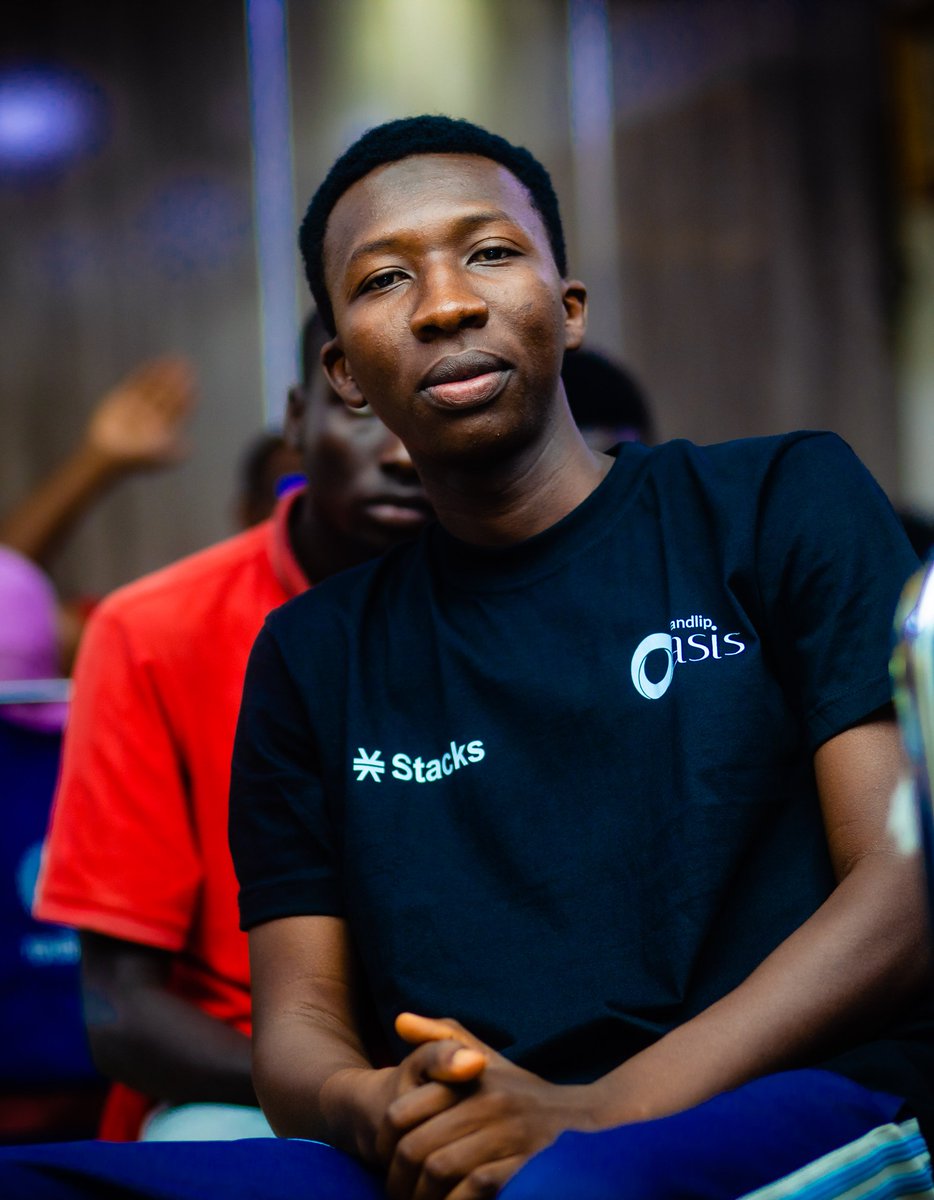 JnrMafindi's tweet photo. Proud to be part of the technical organizing team for the Stacks x Sandlip Oasis meetup π
Stacks brings smart contracts to Bitcoin using the Clarity language. Excited to build and learn with the community! π₯
#Stacks #SandlipOasis
#Web3Taraba
#StacksXSandlip https://t.co/FujUm2j9kK
