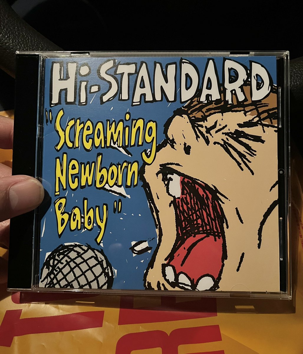 GET!!!
好きなバンドの新譜を買って、パッケージ開けて、CDをカーステレオで聴きながらドライブってのがやっぱ最高だね😆