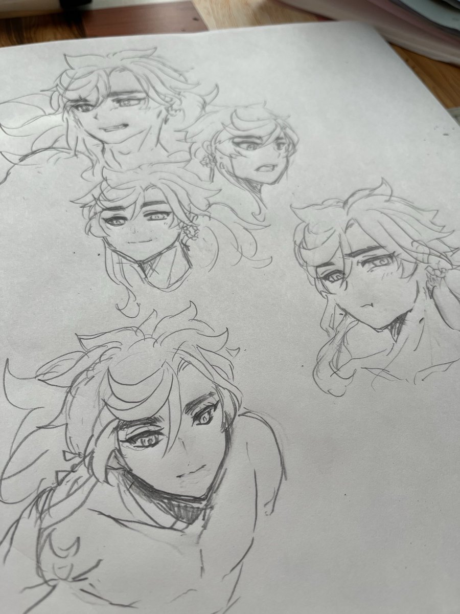 紙と鉛筆で描くの楽しい