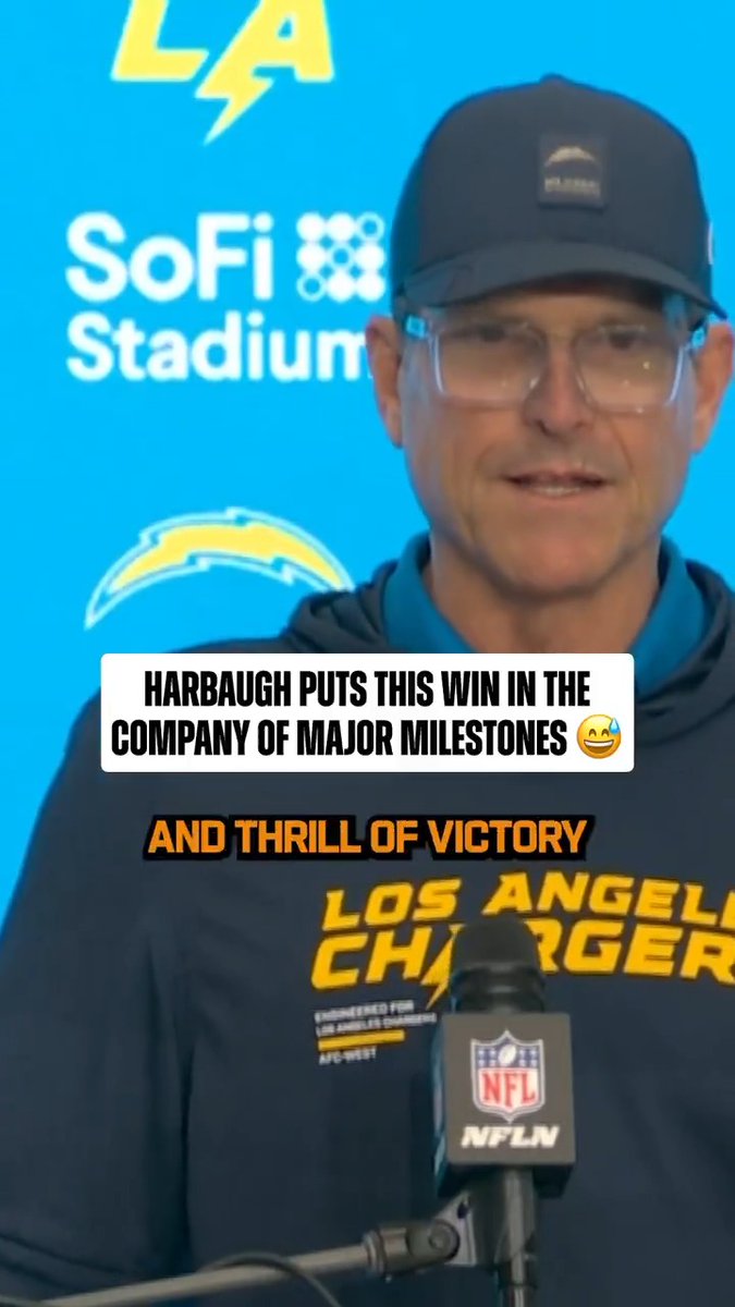 His wedding, the birth of his kids, and an electric OT win on MNF 😂 @Chargers