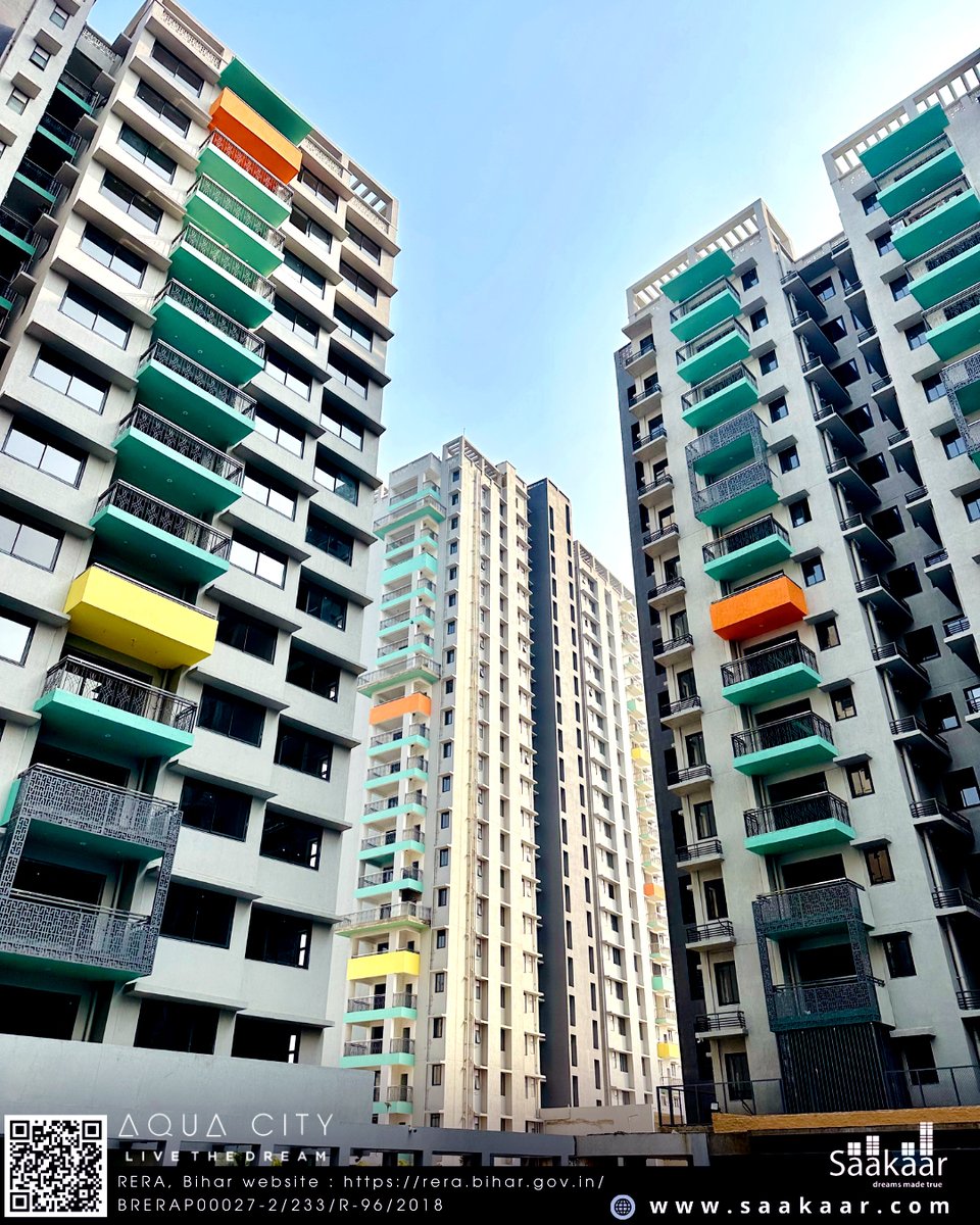 SaakaarConst's tweet photo. Live higher. Live finer.
Aqua City towers stand tall to offer peaceful surroundings, premium amenities and the comfort of a luxury township by Saakaar Constructions.

#aquacitytowers #highrisepatna #luxurylivingpatna #saakaarconstructions #skylinehomes #premiumlivingpatna https://t.co/QpaPbrwq1x