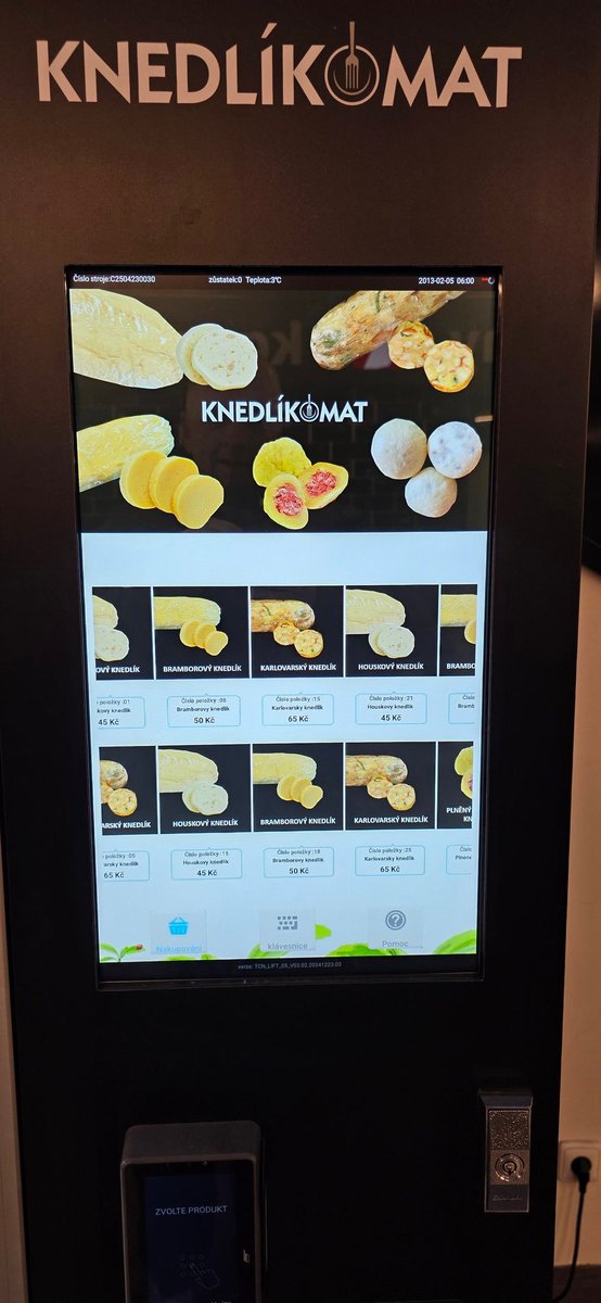 Tak si holt místo kafe po ránu dám knedlík.