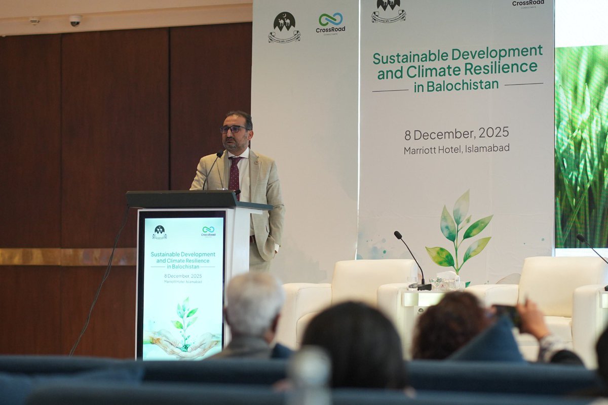 Official_BPPPA's tweet photo. Dr. Faisal Ahmad Khan, CEO, (𝗕𝗣𝗣𝗣𝗔), delivered an insightful and comprehensive presentation at the conference titled “𝗦𝘂𝘀𝘁𝗮𝗶𝗻𝗮𝗯𝗹𝗲 𝗗𝗲𝘃𝗲𝗹𝗼𝗽𝗺𝗲𝗻𝘁 𝗮𝗻𝗱 𝗖𝗹𝗶𝗺𝗮𝘁𝗲 𝗥𝗲𝘀𝗶𝗹𝗶𝗲𝗻𝗰𝗲 𝗶𝗻 𝗕𝗮𝗹𝗼𝗰𝗵𝗶𝘀𝘁𝗮𝗻.” https://t.co/ShOc0ab2je