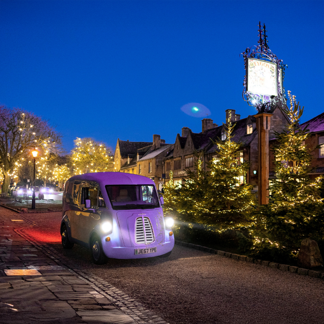 As the Christmas season approaches, the Morris JE lights up the streets with festive spirit and timeless style ✨🎄 

From twinkling lights to decorated trees, it’s the perfect companion to carry you through the magic of the holidays. Whether delivering gifts or simply spreading