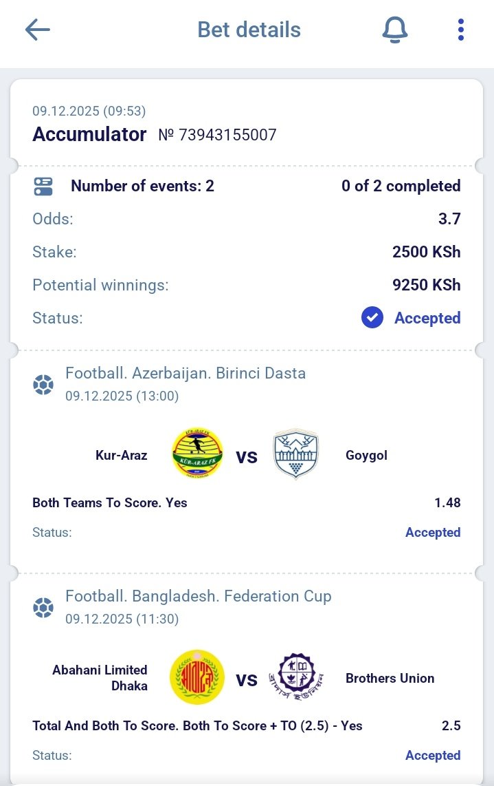 Prime_tips3's tweet image. Paripesa 🍀
XHE21
3 Odds.
Bet link:- paripesa.bet/kiprop72
Bonus promo code 📲 Kiprop72 

#ThePeoplesAudit #RealMadridCelta