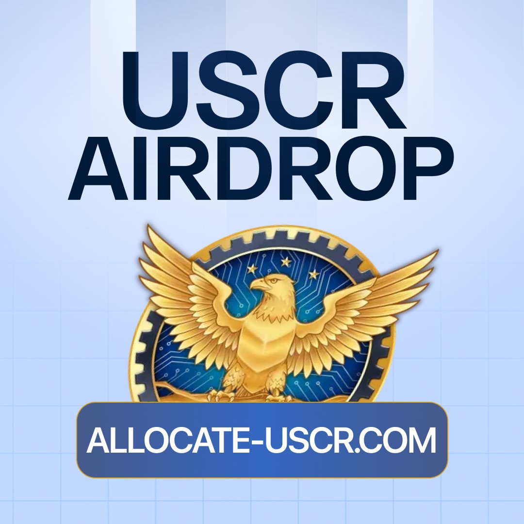 Bullish__Degen's tweet photo. United States Crypto Reserve Official $USCR Airdrop

Momentum drives innovation — and we’re not slowing down. Our plans are advancing to bring greater benefits to all USCR holders.

🔗 https://t.co/TBw7mNtim2

Engineering the future of crypto, today. https://t.co/uZ37oQg8FS