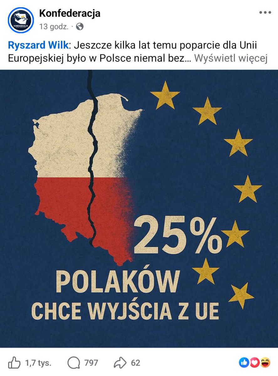 Chcecie z Unii wyjść, ale pensja europosła nie śmierdzi.

Chcecie z Unii wyjść, ale dotacje unijne bierzecie.

Chcecie z Unii wyjść, ale na Erasmusie byliście.

Chcecie z Unii wyjść, ale wyjeżdżacie do pracy na zachód.

Chcecie z Unii wyjść, ale Wasze trollkonta nadają z...