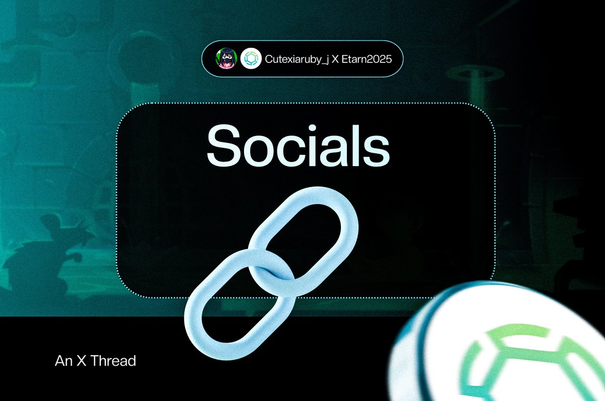 cutexiaruby_j's tweet image. For More Information Kindly Check ;

➤ Website: etarn.io

➤ Whitepaper: etarn.io/whitepaper

➤ Telegram Mini App: t.me/Etarn_bot

➤ Telegram Community: t.me/Etarnproject

➤ X : @Etarn2025

#Etarn #ThreadContest #ToiletToEarn $ETAN