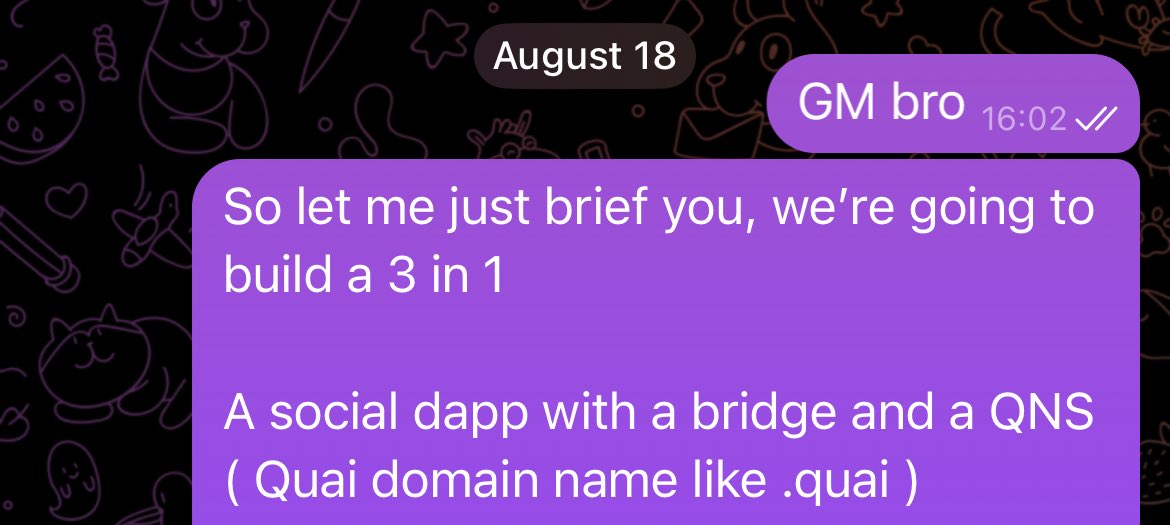 GM ct

Synq is live! 

Huge  moment for us here at synq, we started building about 4 months ago 

Thank you <a href="/AY_REACT/">AY REACT</a> <a href="/skalezDgreat/">Skalez.Defi 🔮💎</a> <a href="/FortyTen4010/">FORTY♣️</a> <a href="/nath_UIUX/">nath(🧃,🦅)</a> &amp; emmet for seeing the vision and deciding to help bring this to life

Now the real work begins 🫡❤️