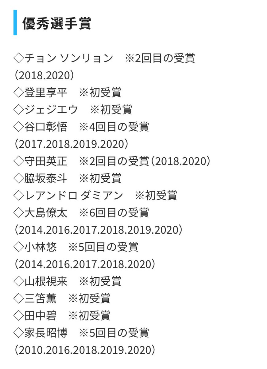 yo4kun_02's tweet image. 優秀選手賞が発表される度に前人未到の13人選出された2020川崎フロンターレを思い出す