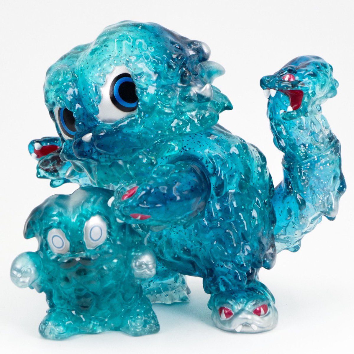 ソフビ抽選情報】MEOWWWTHRAより親子スドラ(クリアー) 抽選開始