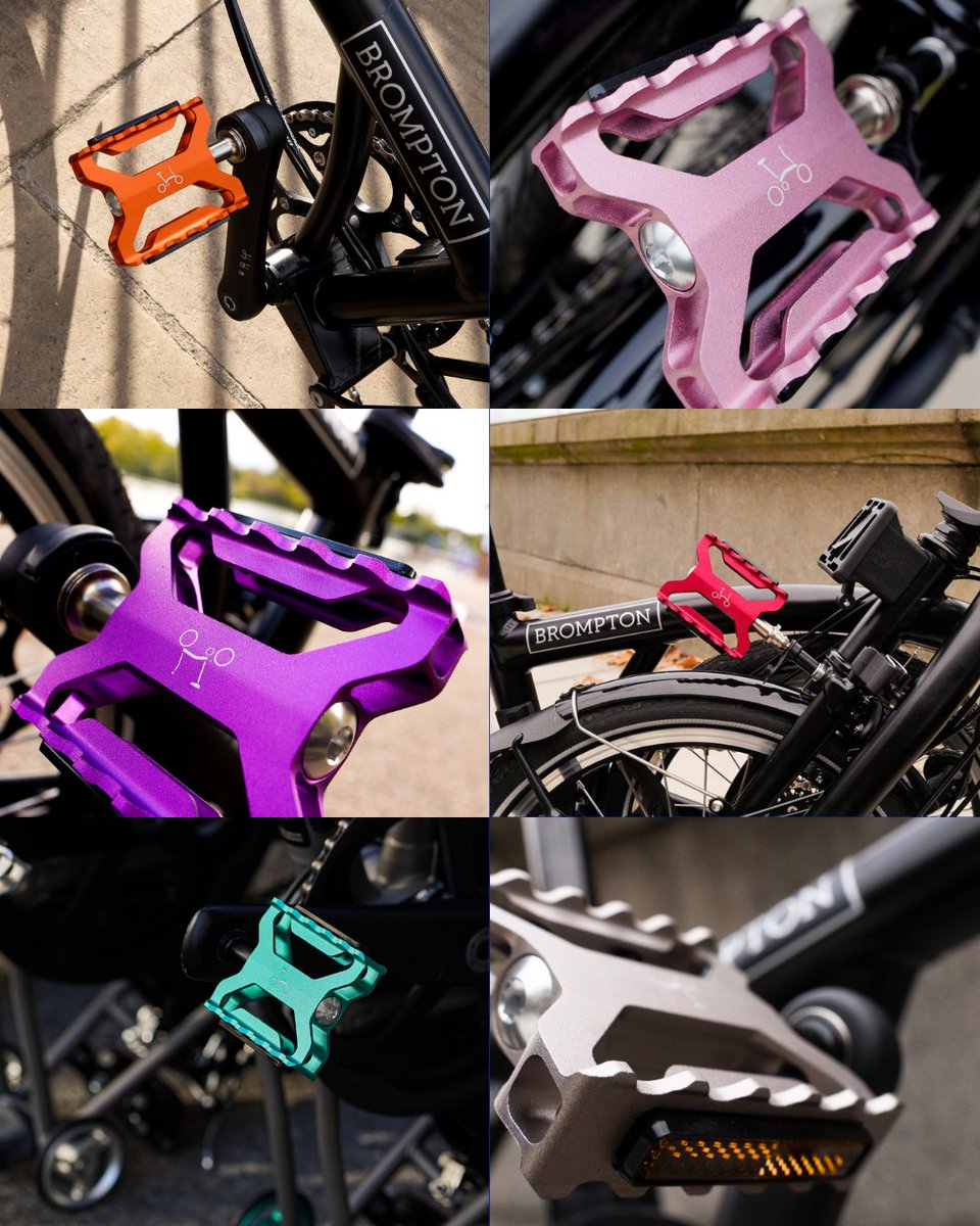 クイックリリースペダルに新色登場📢 レッド、ピンク、シルバー