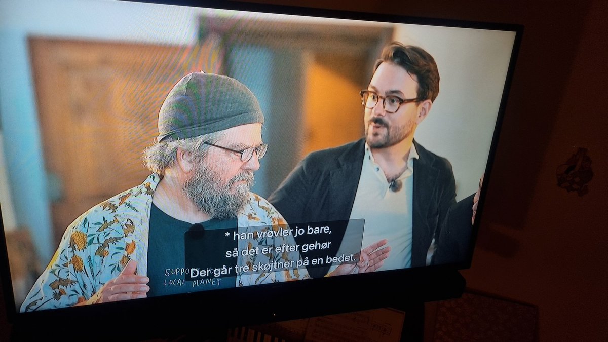 til sidst blev <a href="/Fedeabe/">Anders Lund Madsen</a> for meget for teksteren