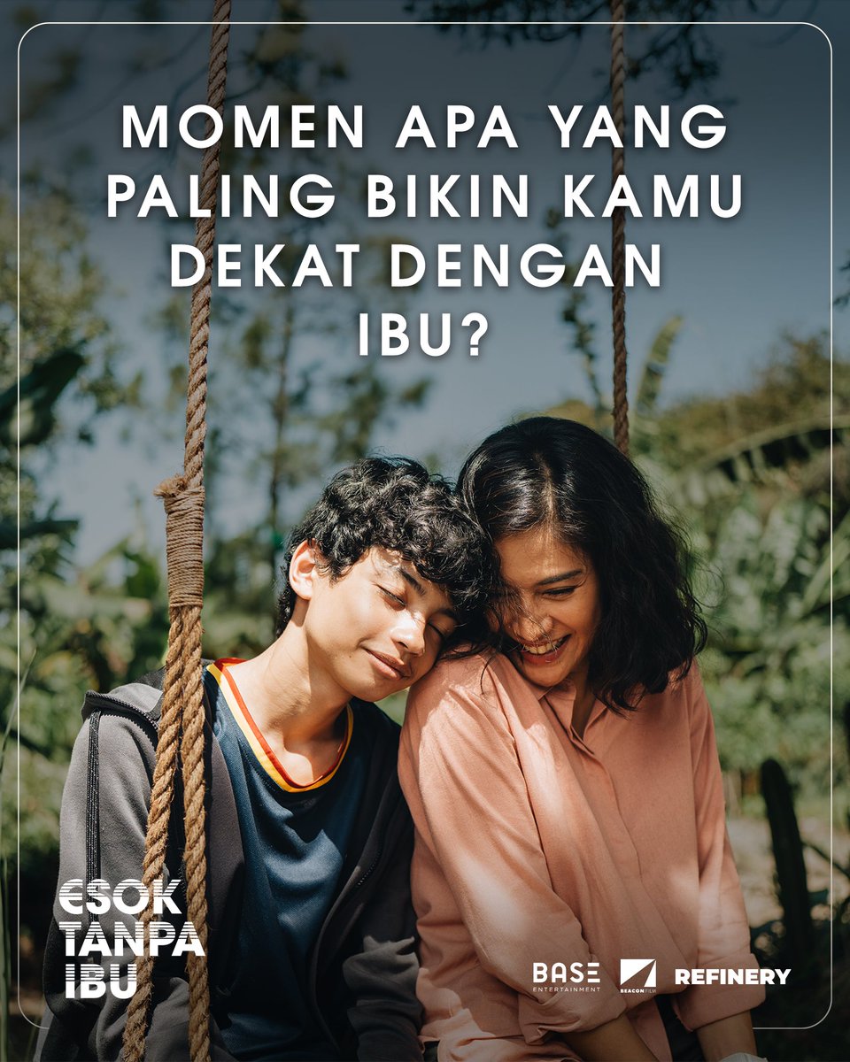Tulis di kolom komentar momen yang paling bikin kamu deket sama Ibu 👩‍👧💕

#EsokTanpaIbu #FilmEsokTanpaIbu