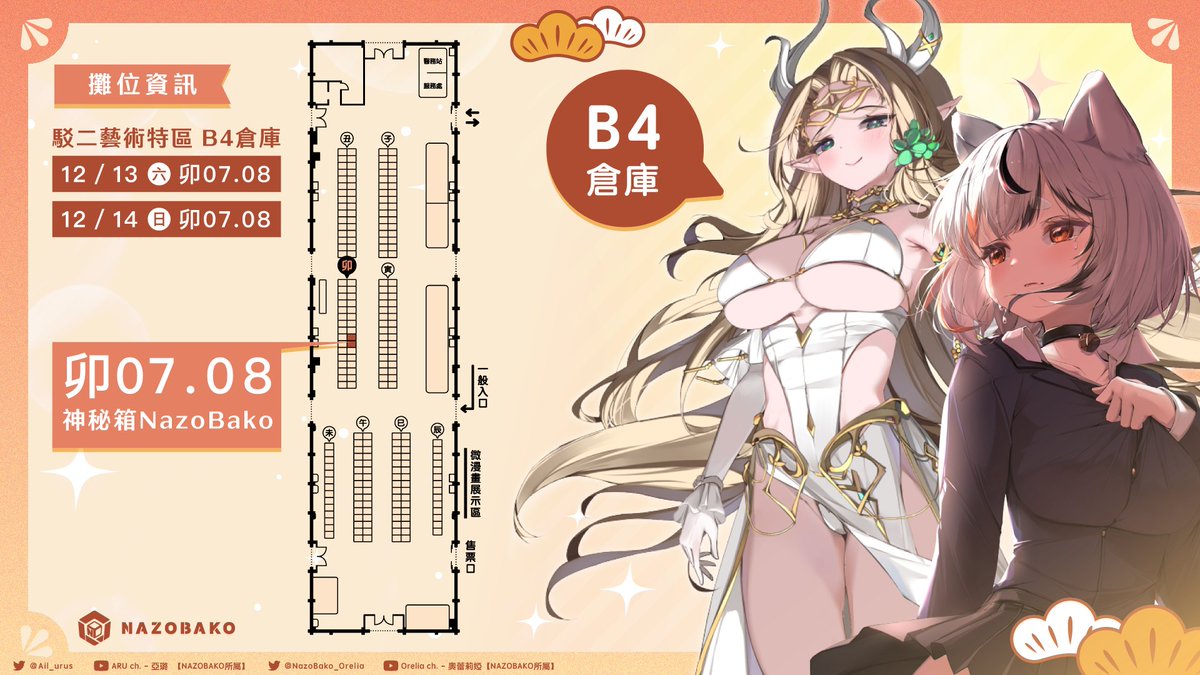 【 FFK展場 】---- ꕥ  展場相關  ꕥ ----  

此次展場中販售內容為日前所上架之亞璐相關周邊套組。

< 二週年紀念套組 / 一週年紀念套組 / 單售套組內容 >

買動漫中亦有上架，
如有想要但無法到達的朋友也可以於買動漫中挑看選購。

此次亦有璐痴抱枕打樣實物於攤位上進行展出，