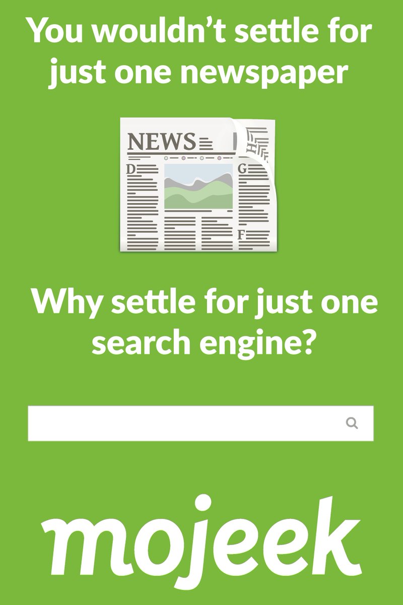 Mojeek Search Engine tweet media