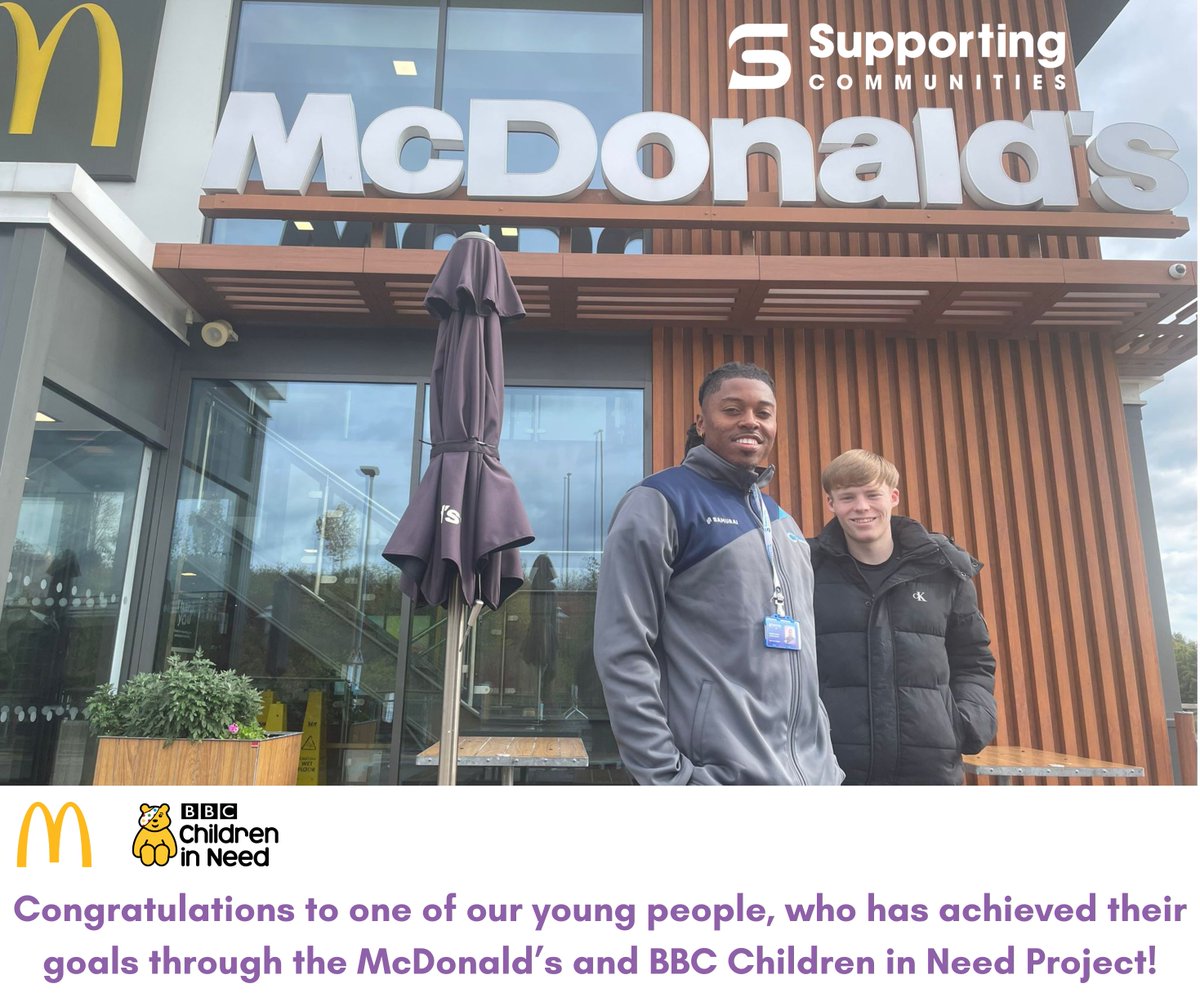 Safe Places McDonald's

Through our partnership, <a href="/SupportingCIO/">Supporting Communities</a> works at eight McDonald’s sites across Derbyshire, supporting our youth provision by providing safe, accessible spaces for youth support sessions, helping young people feel safe, supported and welcomed in their local