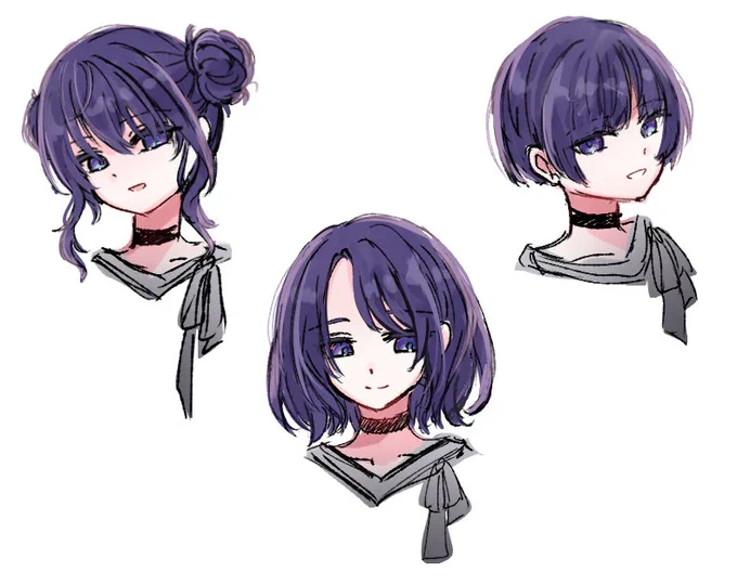 取り急ぎまふゆさん髪型予想してみました