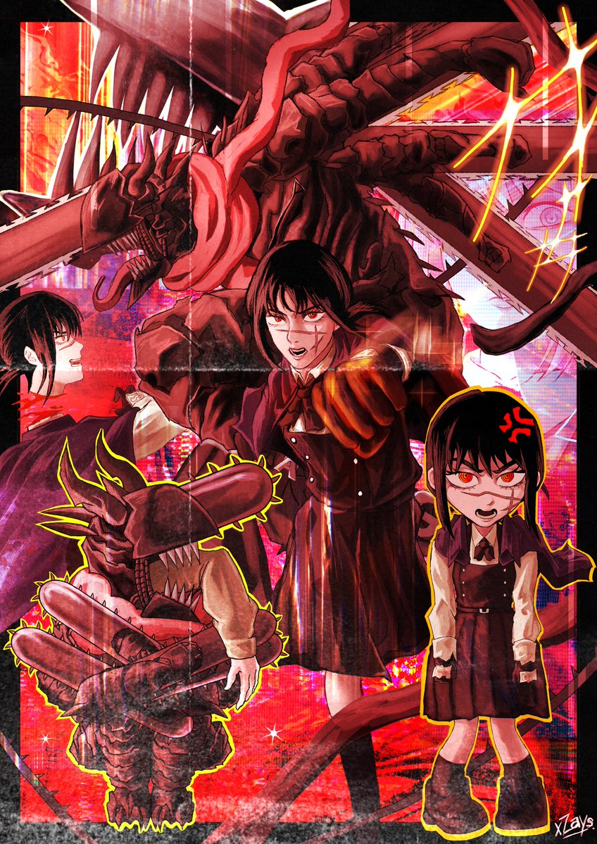 DENJI MAN + ENDLESS WAR ‼️ #chainsawman #チェンソーマン