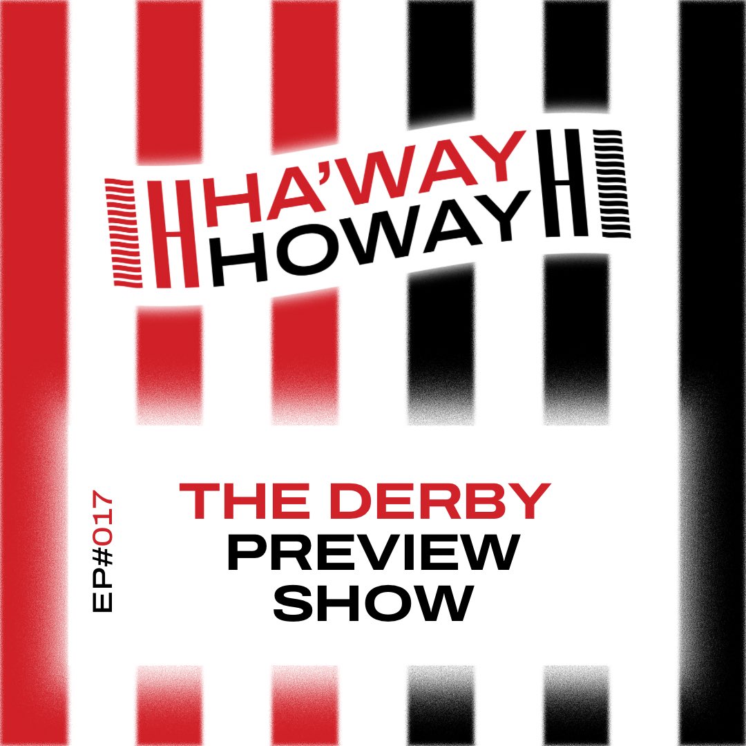 HawayHoway's tweet photo. The big one is here - listen to our Wear Tyne Derby preview show now.

Perfect if you want to listen to six people who all feel very, very sick.

On Spotify now: https://t.co/0JwnZsHZWl https://t.co/Sn1TsIEHTY