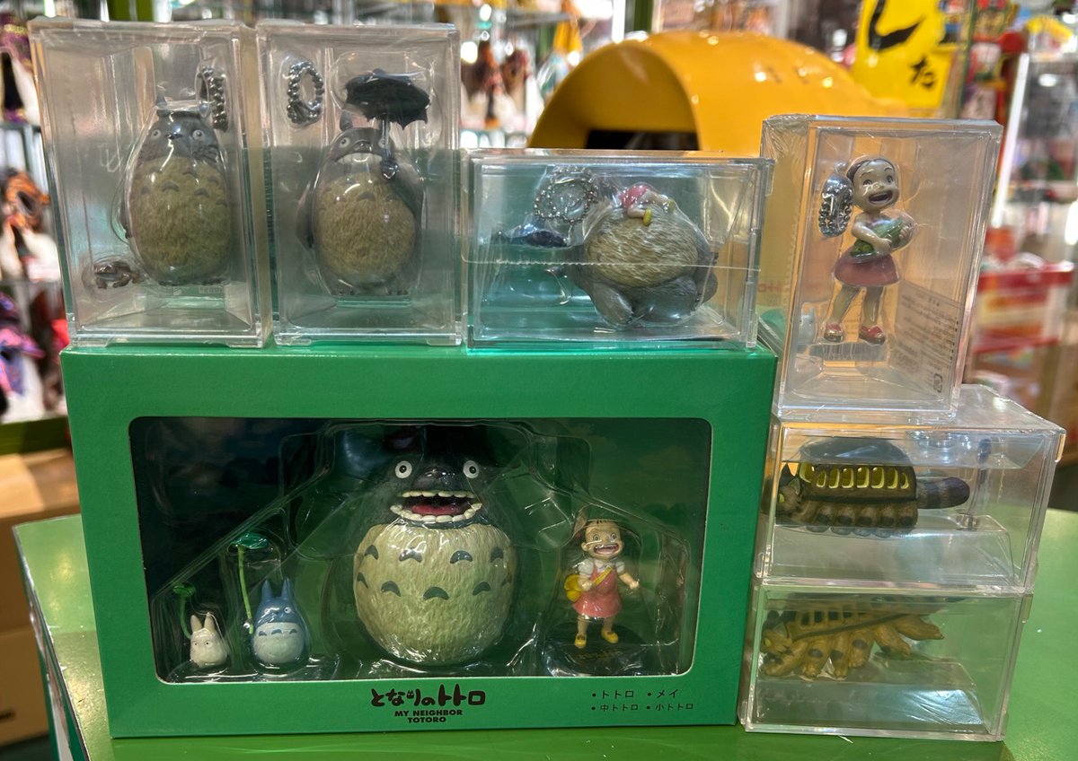 ジブリ となりのトトロ コミニカ メイちゃん ネコバス 4種セット