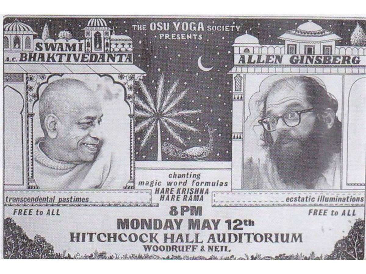 dandavats_com's tweet image. Srila Prabhupada’s Program with Allen Ginsberg dandavats.com/?p=11159