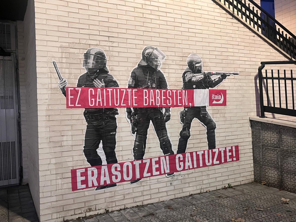 🔴 Bilboko udaltzain batek bere bikotekide ohia jazartzen zuen bere ibilgailuan instalatutako GPS baten bitartez. 

Emakume langileon segurtasunaren berme izatetik urrun, izaera zapaltzailea duen instituzioa da poliziarena: klasista, matxista eta arrazista.