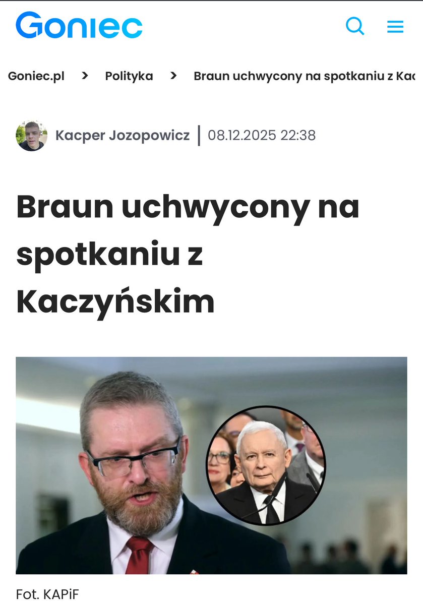 Szanowny Panie <a href="/SchwertnerPL/">Janusz Schwertner</a>. Opowiada pan często, jak to trzeba walczyć z dezinformacją. Tymczasem pański portal <a href="/GoniecPL/">Goniec.pl</a> robi newsa na podstawie „zdjęcia” wygenerowanego przez AI – i oczywiście w dalszej części tekstu przyznajecie, że to fake – ale clickbaitowy tytuł celowo