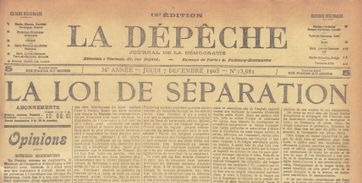 Le 9 décembre 1905, la loi fondant la laïcité en France était adoptée. 120 ans plus tard, elle demeure d’une actualité et d’une modernité intactes : pilier de notre vivre-ensemble, elle garantit la liberté de conscience et la neutralité de l’État. 
La préserver, c’est protéger ce