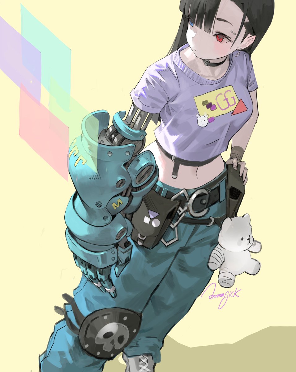 「WORK」|Aruana Sickのイラスト