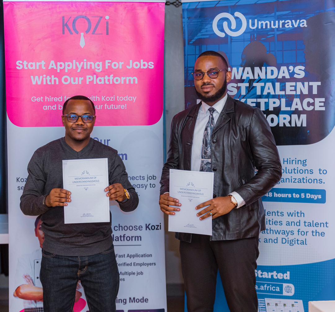 Umurava_'s tweet image. Umurava &amp;lt;&amp;gt; Kozi Rwanda

We are pleased to announce that we signed a strategic partnership between Umurava and @kozi_rwanda .

Stay Tuned!

#StrategicPartnerships #Umurava #KoziRwanda