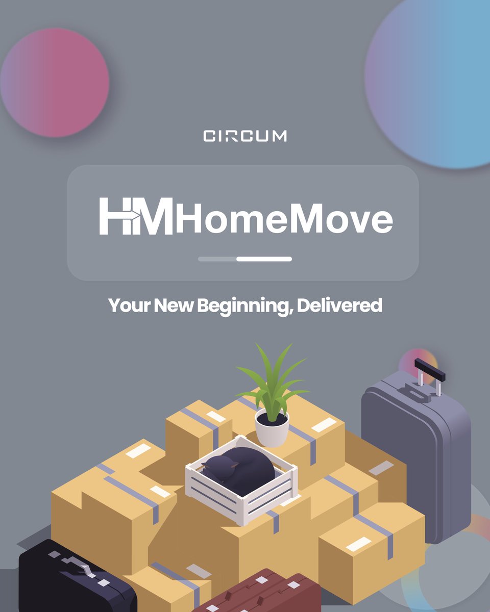 CircumUK's tweet photo. Moving house? Don’t lift a finger (or a box). HomeMove handles everything so you can just walk into your new chapter stress-free. 📦🚚 Book today! https://t.co/9zRpKsmHA6
