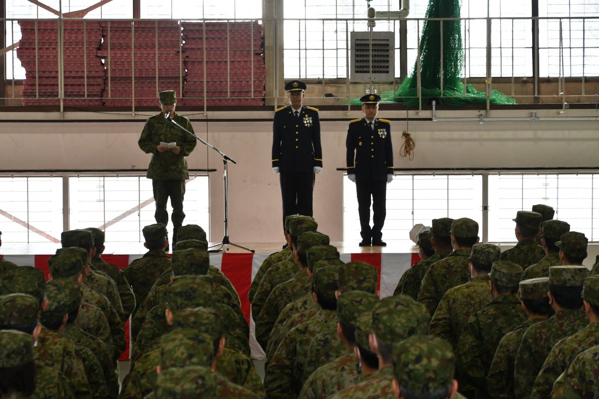 陸上自衛隊 第2師団 北部方面隊 最先任上級曹長 チャレンジ 第2師団 は、令和7年12月3日（水）、#旭川駐屯地 において、#師団