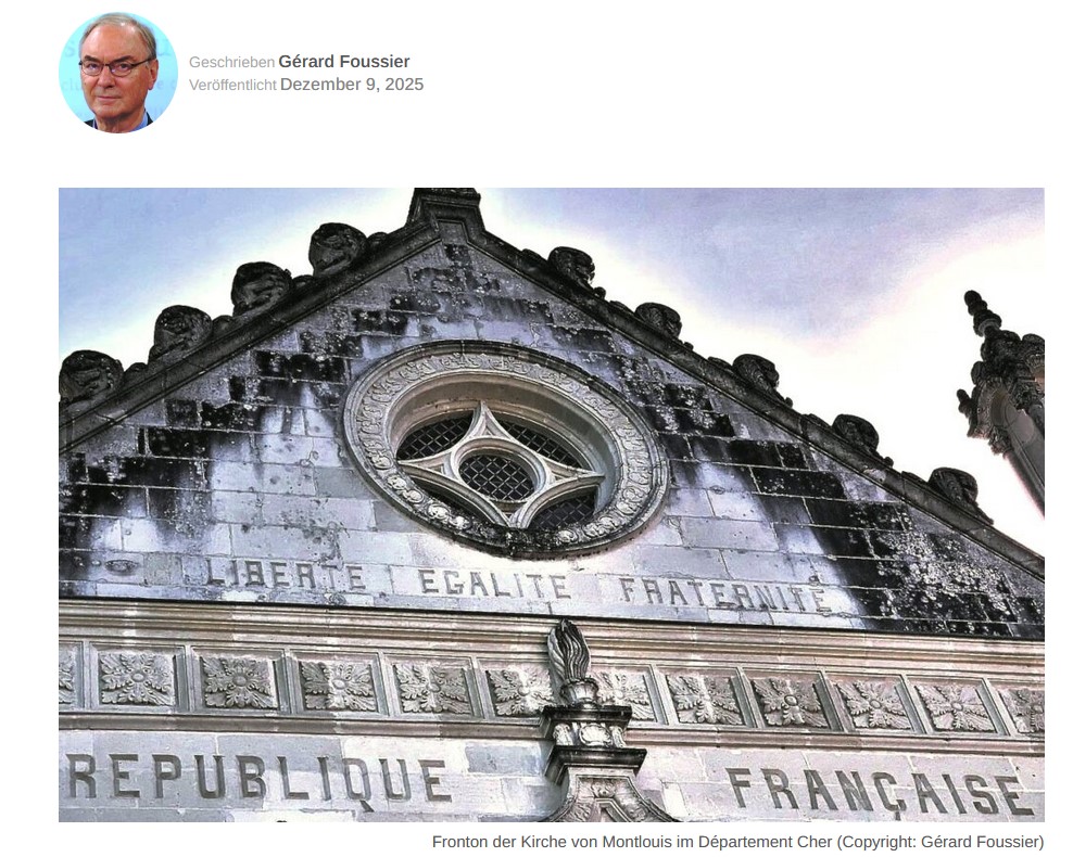 🚀 Vor 120 Jahren verabschiedete #Frankreich das Gesetz zur #Laizität und bestätigte damit die 1789 verankerte Gewissensfreiheit sowie das Recht auf freie Religionsausübung – ein Thema, das bis heute weit über 🇫🇷 hinaus umstritten ist. Von G. Foussier:
dokdoc.eu/2025/12/09/lai…