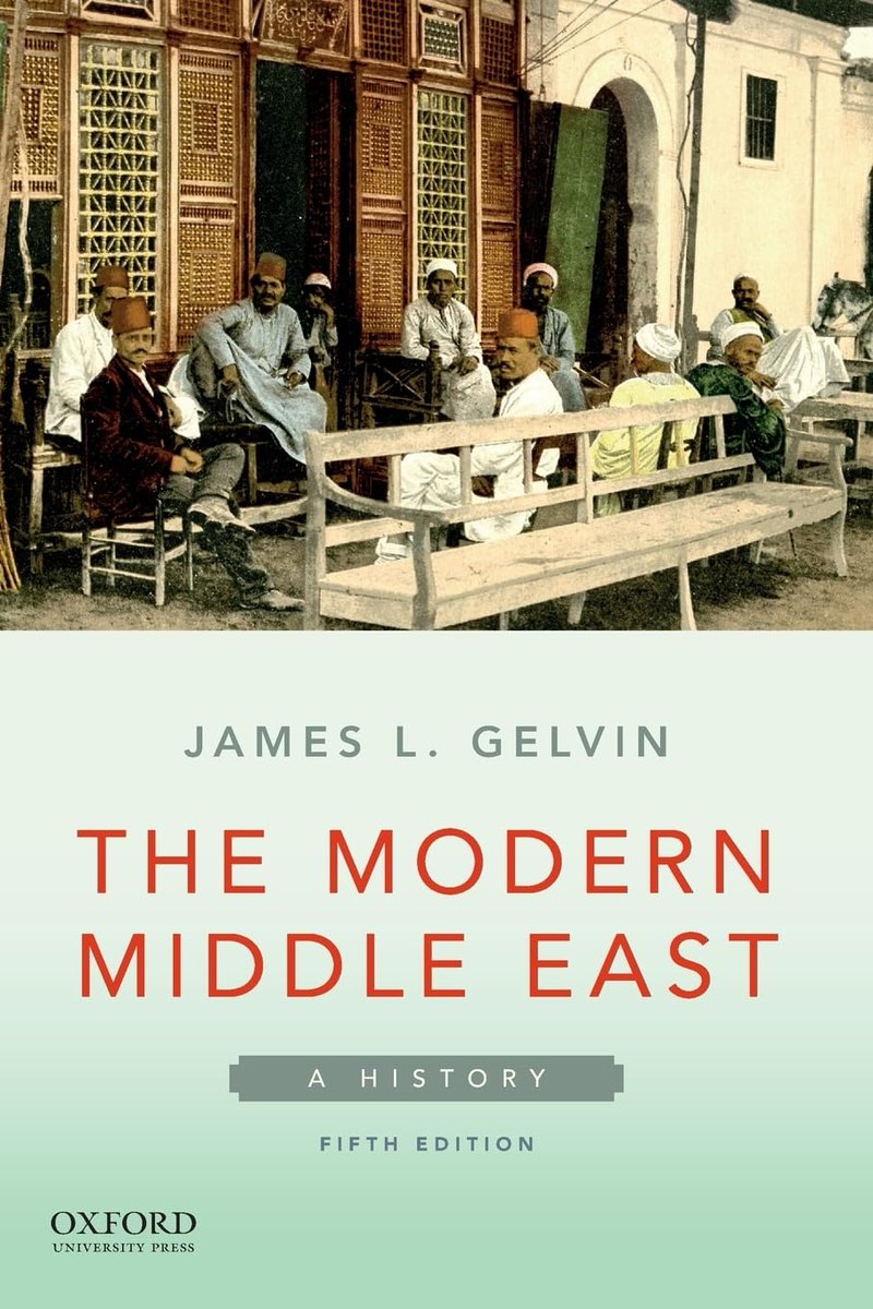 También me gusta "The Modern Middle East" de James Gelvin. Por desgracia, no está traducido al español. Los capítulos sobre el desarrollismo defensivo y el imperialismo son brillantes.