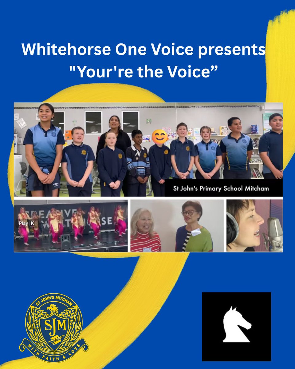Proud moment for St John’s Mitcham ✨After months of collaboration, Whitehorse One Voice community choir shares a heart-warming “You’re the Voice” finale - unity, confidence &amp; connection through music. 📷youtube.com/watch?v=xOgVTj… #YoureTheVoice #WhitehorseOneVoice #StJohnsMitch