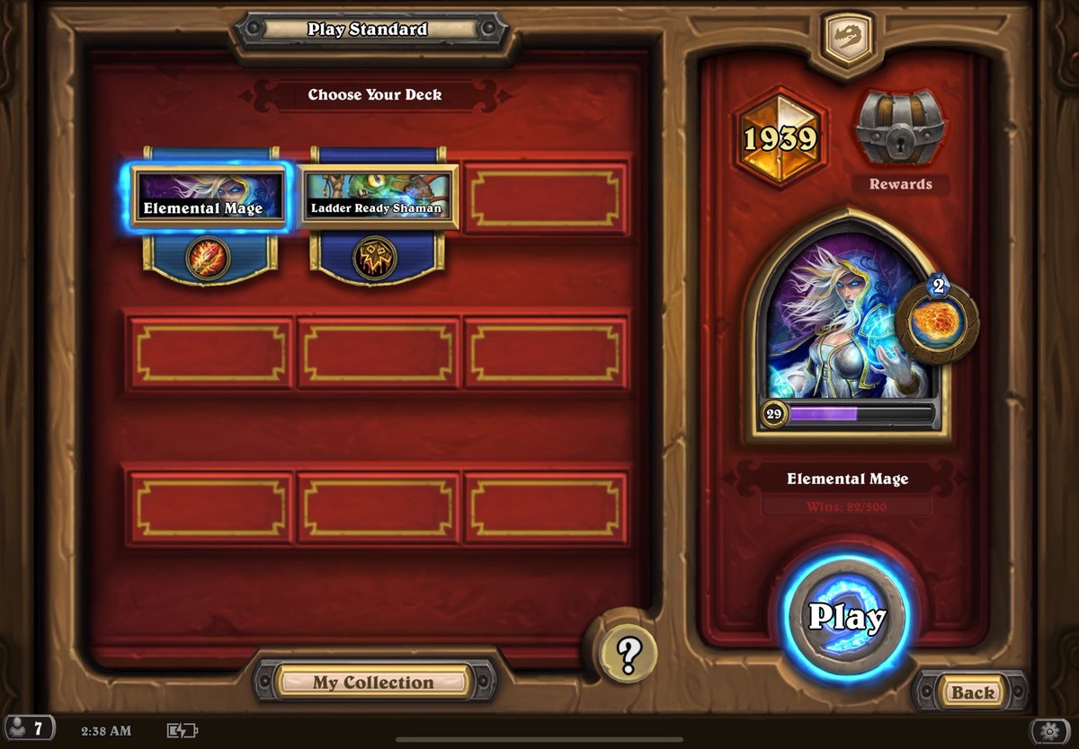 R0sesTypeR's tweet photo. Hello y’all!

Decided to play some Hearthstone after not touching it for 3 years and I got legend in under 48 hours!
I was really surprised given I was a casual player back then and never spent a dime on the game.

Still F2P and got to the highest rank with budget friendly cards. https://t.co/lc6FQEq11P